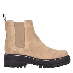 MARC FISHER PIRRO CHELSEA LUGSOLE ANKLE BOOTIE